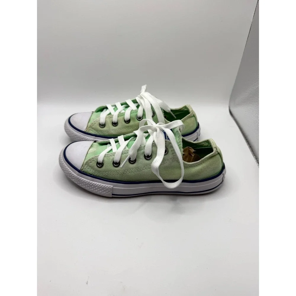 Converse Chuck Taylor All Star 660105F‎ Unisex Kids 1 Sneaker Green Canvas Shoes
